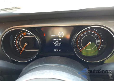 2021 Jeep Wrangler Unlimited Sahara из США, поврежденный, VIN 1C4HJXENXMW503857